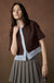 Nice Day Contrast Knit Short-Sleeve Cardigan - ShopPromesa