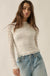 Looking Lovely Floral Lace Split-Cuff Henley Top - ShopPromesa