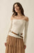 Best Self Rib-Knit Off-Shoulder Long-Sleeve Top - ShopPromesa