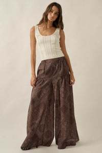 Good Pointe Floral Pointelle Cropped Tank Top - ShopPromesa
