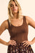 Good Pointe Floral Pointelle Cropped Tank Top