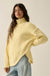 Trust Me Textured Mock-Neck Tulip-Hem Sweater - ShopPromesa