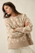 Doe Your Thing Deer-Print Jacquard-Knit Sweater - ShopPromesa