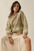 Flower Box Floral Jacquard-Knit Mock-Neck Sweater - ShopPromesa