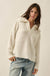 Amazing Day Cable-Knit Collared Split-Neck Sweater - ShopPromesa