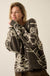 Out on a Limb Floral Jacquard-Knit Oversize Sweater - ShopPromesa