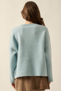 Pine Valley Jacquard-Knit Oversize Landscape Sweater - ShopPromesa