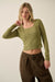 Ready for More Cropped Layered Halter Sweater - ShopPromesa