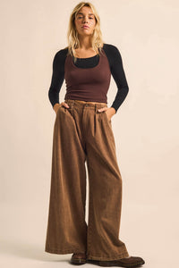 Double Time Cropped Layered Long-Sleeve Halter Top - ShopPromesa