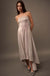 Love the Nightlife Strapless Shimmer Maxi Dress - ShopPromesa