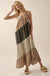 Eclectic Spirit Block-Print Tiered Maxi Dress - ShopPromesa