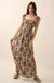 Opulent Beauty Ornate Floral-Print Maxi Dress - ShopPromesa