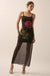 Kiss From a Rose Printed Mesh Layered Maxi Dress - ShopPromesa