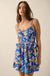 Delightful Dawn Floral Tiered Ruffle Mini Dress