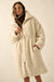 Cuddle Closer Sherpa Fleece Drawstring Coat - ShopPromesa