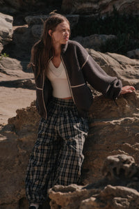 Warming Up Sherpa Fleece Zip-Front Jacket - ShopPromesa