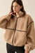 Warming Up Sherpa Fleece Zip-Front Jacket - ShopPromesa