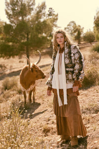 Bear Creek Geo-Print Fleece Zip-Front Jacket - ShopPromesa