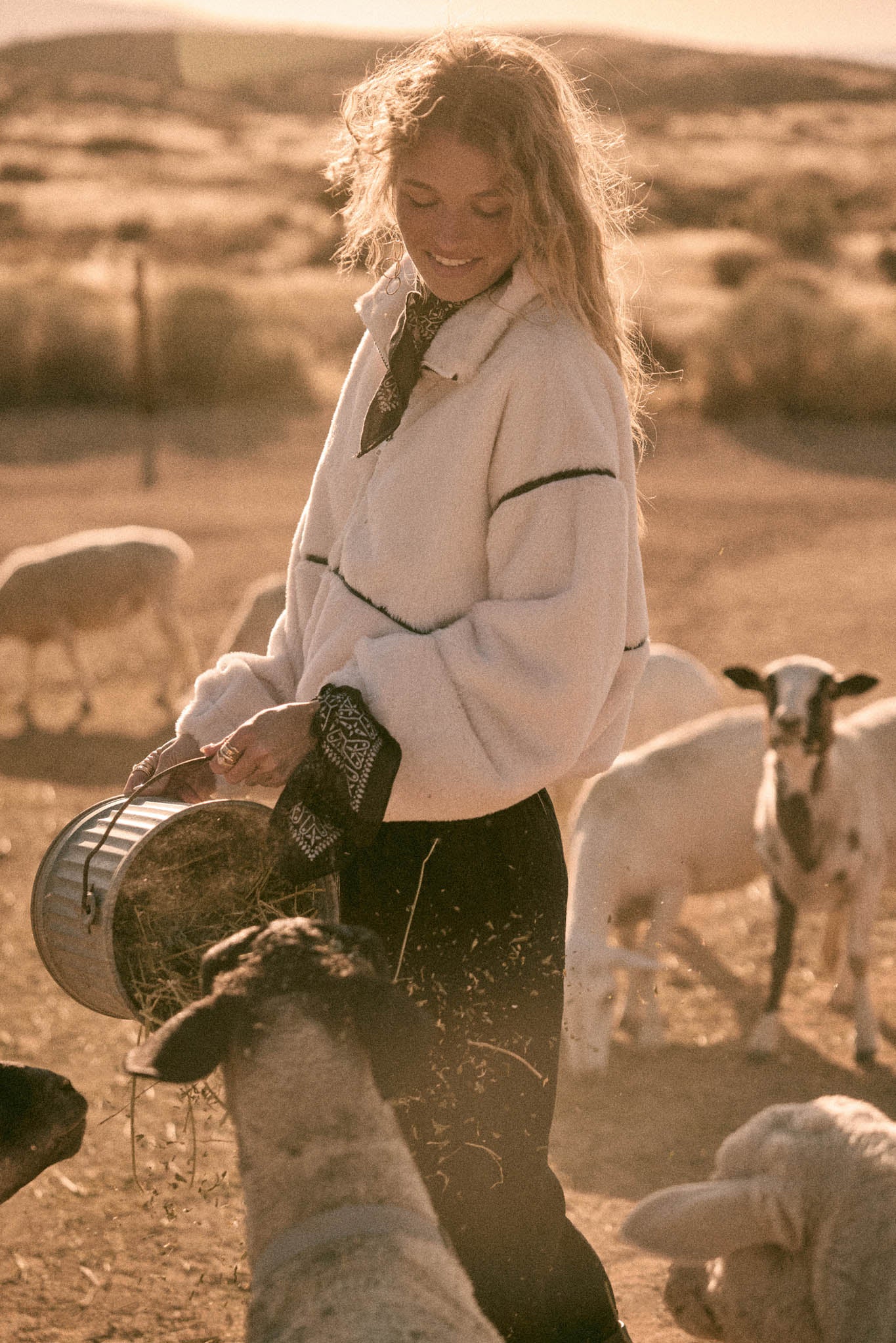 All Fur the Best Faux Fur Half-Zip Pullover Jacket - ShopPromesa