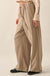 Step Above Twill Wide-Leg Drawstring Pants - ShopPromesa