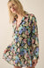 Chromatic Petals Floral Belted Shirt Romper - ShopPromesa