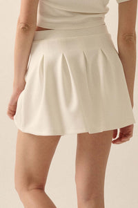 Premium Scuba Pleated Tennis Skort - ShopPromesa