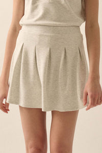 Premium Scuba Pleated Tennis Skort - ShopPromesa