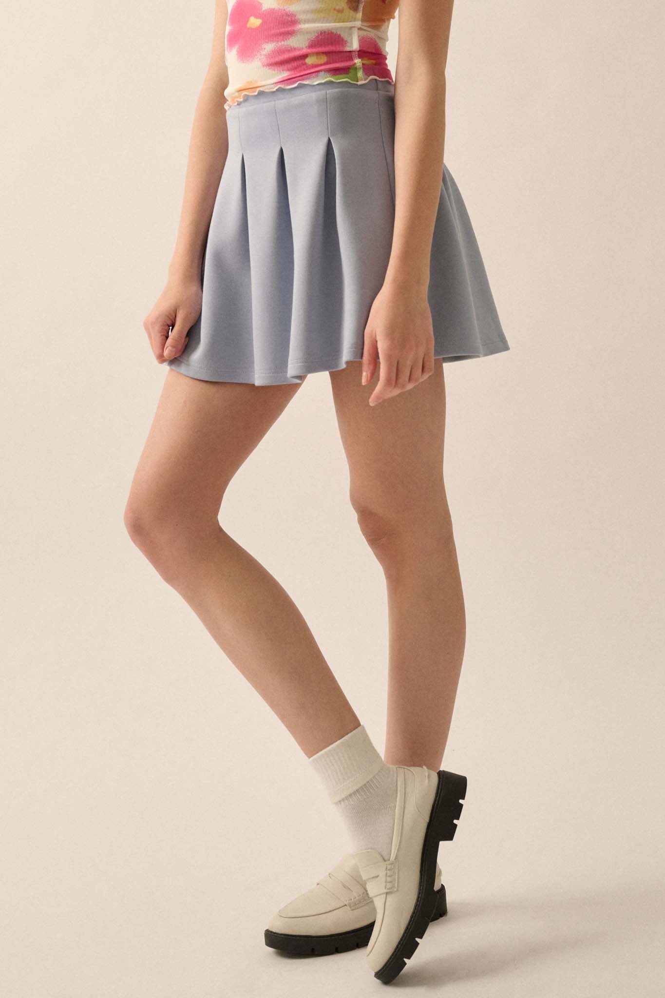 Premium Scuba Pleated Tennis Skort - ShopPromesa