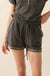 Run the Show Contrast-Stitch Rib-Knit Shorts - ShopPromesa