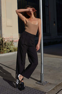 Vision Statement Pleat-Front Peg Pants - ShopPromesa