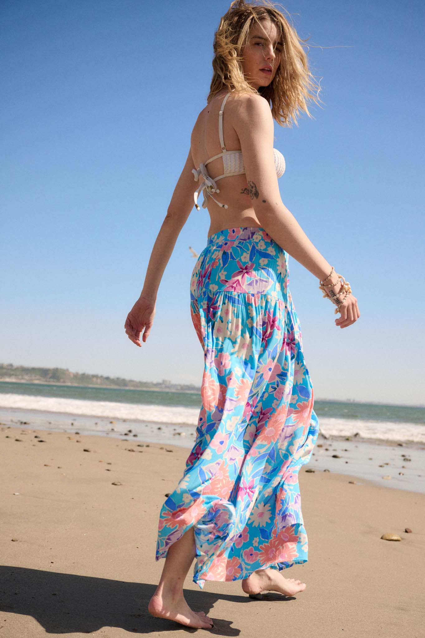 Grow with the Flow Floral Crepe Wrap Maxi Skirt - ShopPromesa