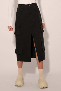 Practically Perfect Cargo Midi Pencil Skirt - ShopPromesa