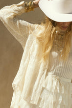 Pure Poetry Floral Lace Button-Up Pocket Shirt - ShopPromesa