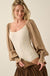 Pretty Perfect Waffle-Knit Bishop-Sleeve Bodysuit - ShopPromesa