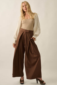 Pretty Perfect Waffle-Knit Bishop-Sleeve Bodysuit - ShopPromesa