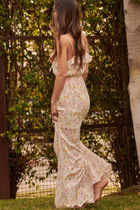 Fairy Garden Ruffled Floral Maxi Dress - ShopPromesa