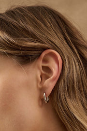 Verdugo Carabiner Huggie Hoop Earrings - ShopPromesa