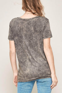 Tiger Muse Stone-Washed Vintage Graphic Tee - ShopPromesa