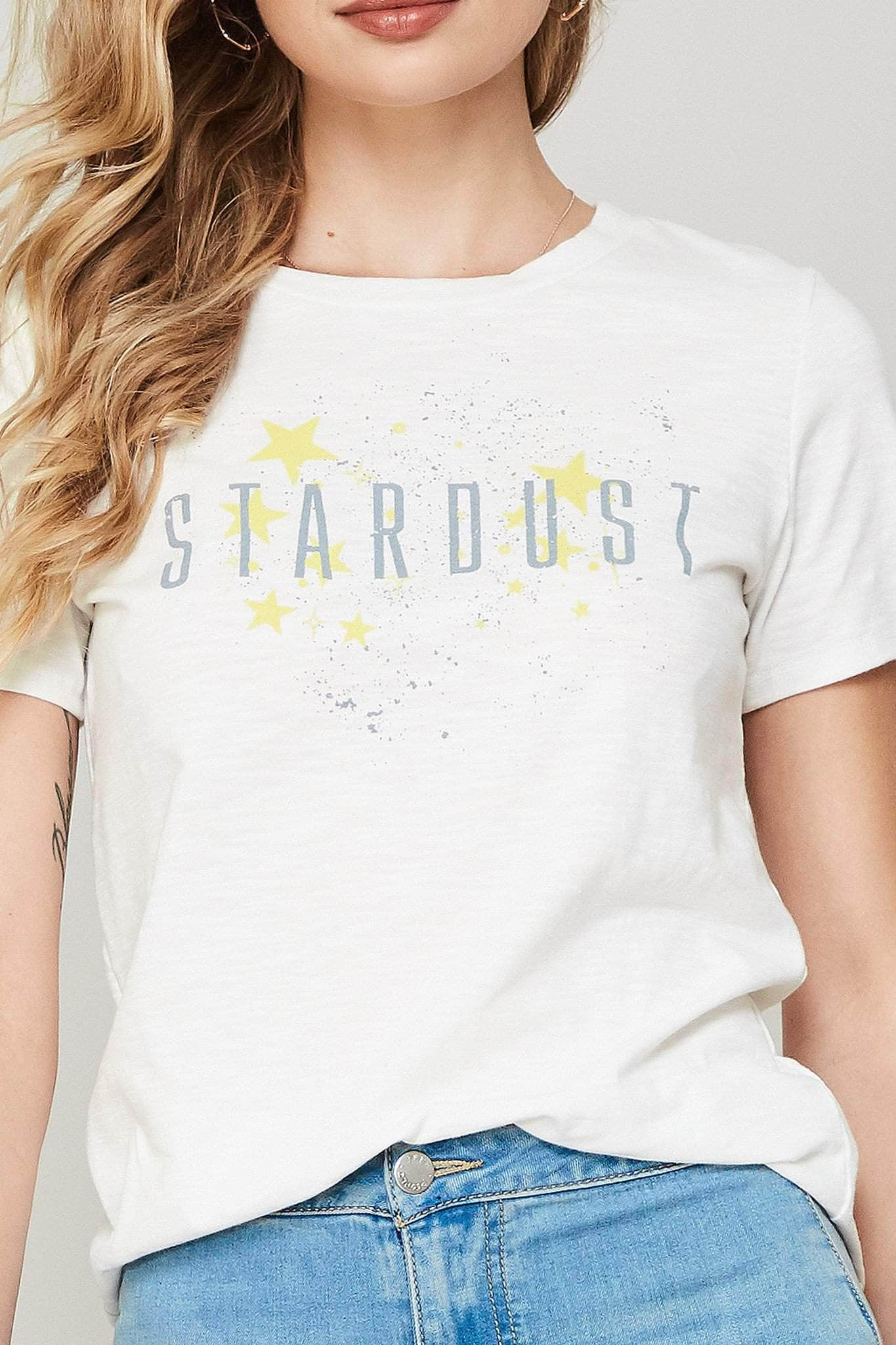 Stardust Vintage-Print Graphic Tee - ShopPromesa