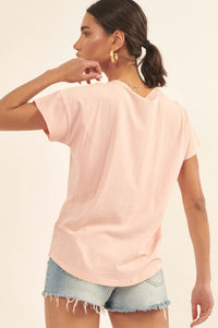 Keep It Casual Relaxed Vintage-Wash Tee - ShopPromesa