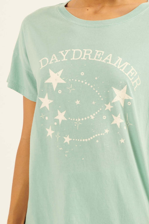 Daydreamer Vintage-Wash Graphic Tee - ShopPromesa