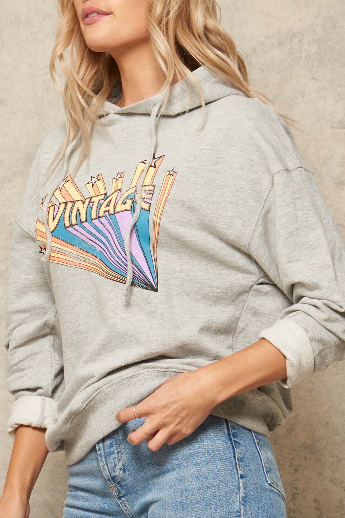 Vintage Stars Graphic Hoodie - ShopPromesa