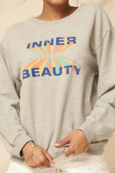 Inner Beauty Vintage Graphic Sweatshirt - ShopPromesa