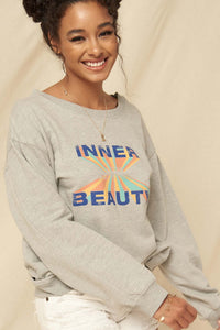 Inner Beauty Vintage Graphic Sweatshirt - ShopPromesa