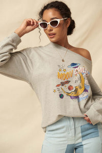 Moon Child Vintage Graphic Sweatshirt - ShopPromesa