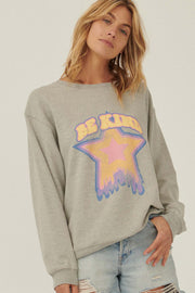 Be Kind Vintage Graphic Sweatshirt - ShopPromesa