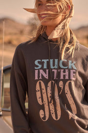 Stuck in the 90s Garment-Dyed Vintage Hoodie - ShopPromesa