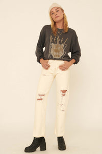 Rebel Tiger Vintage Graphic Sweatshirt - ShopPromesa