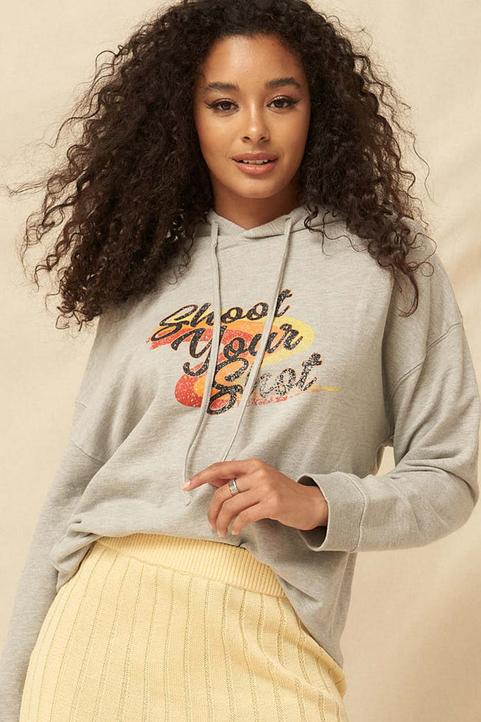 Shoot Your Shot Vintage Graphic Hoodie - ShopPromesa