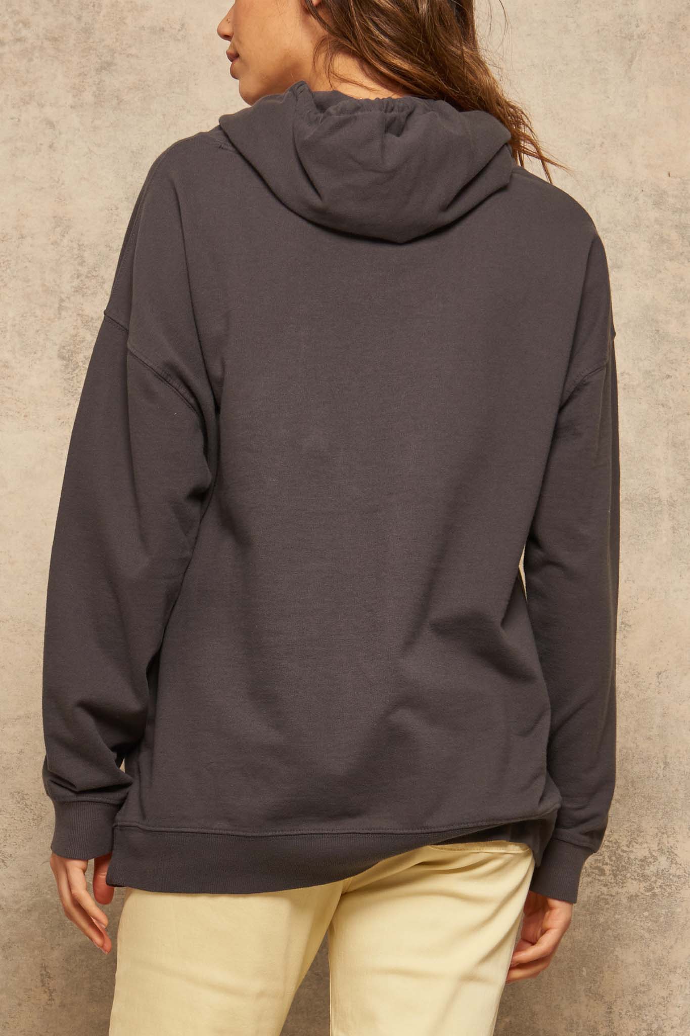 Be Kind Garment-Dyed Graphic Hoodie - ShopPromesa